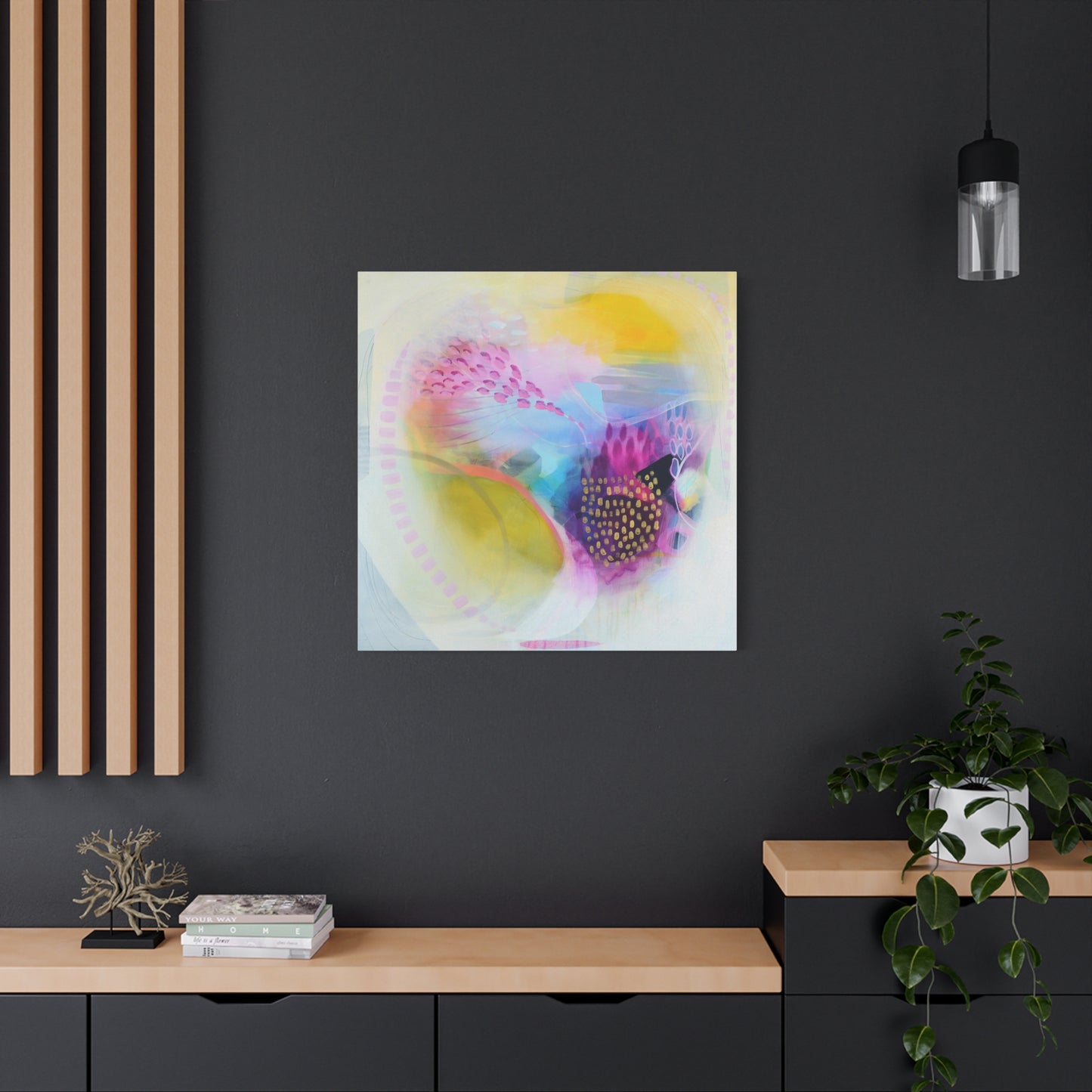 Pastel Abstract Canvas