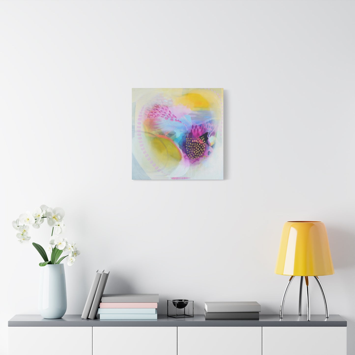 Pastel Abstract Canvas