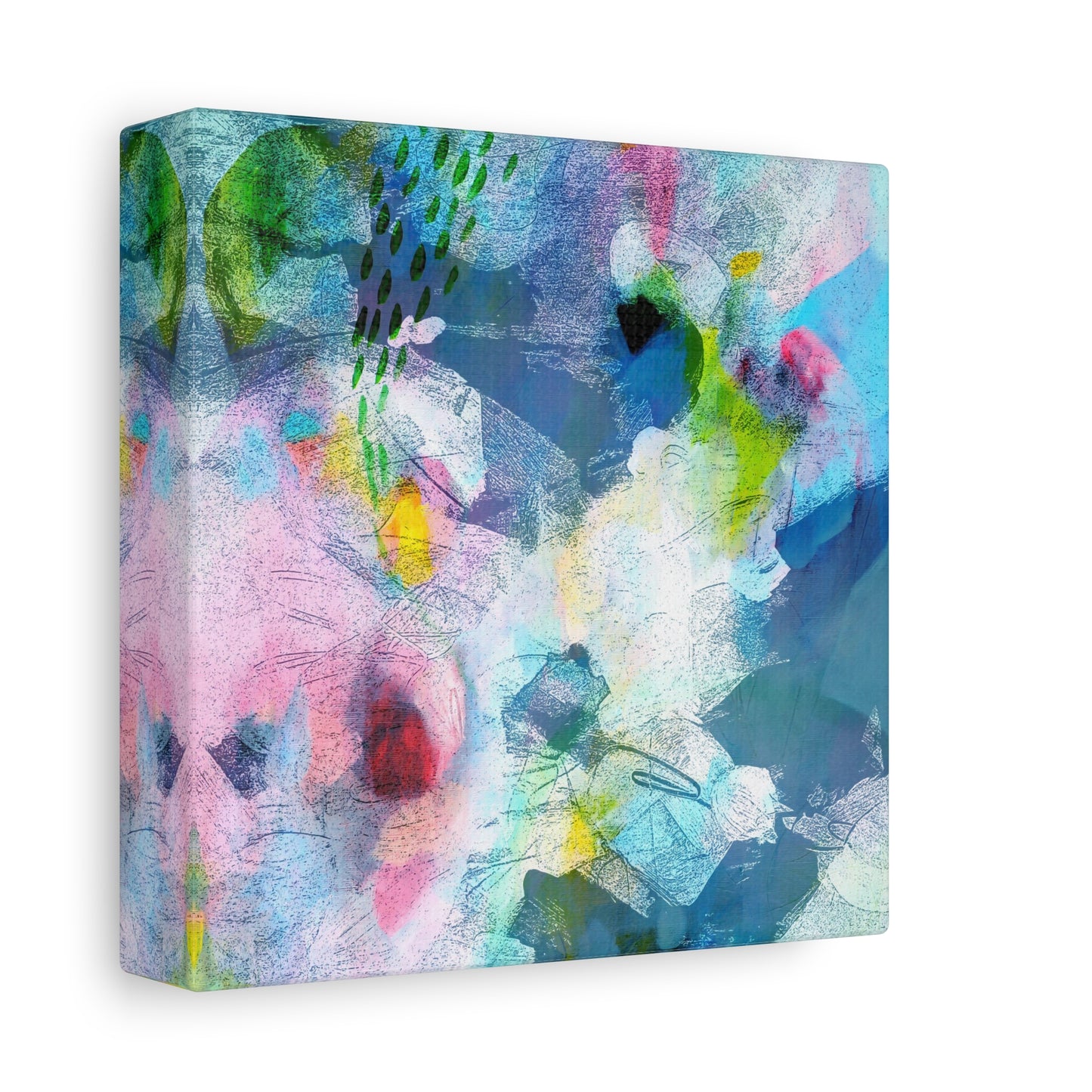 Altered Art Abstract Canvas Art Print