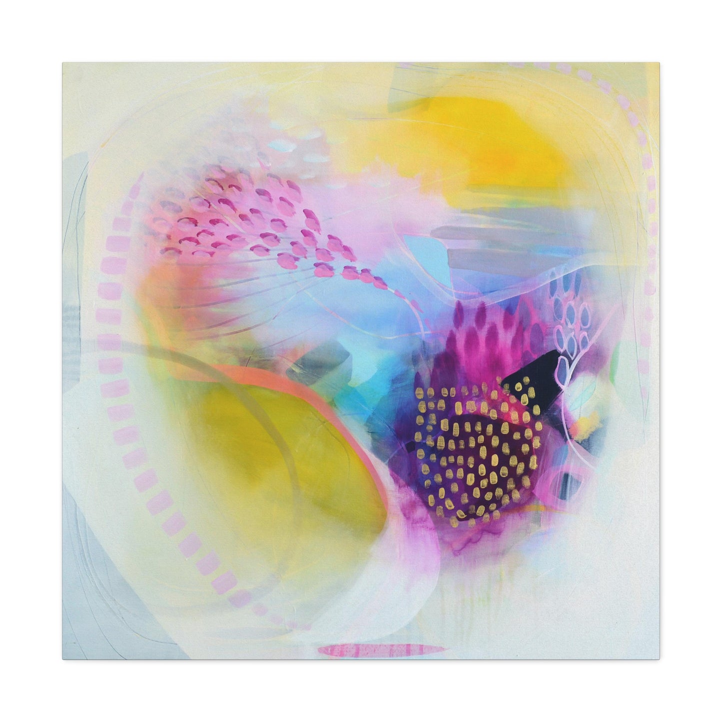 Pastel Abstract Canvas