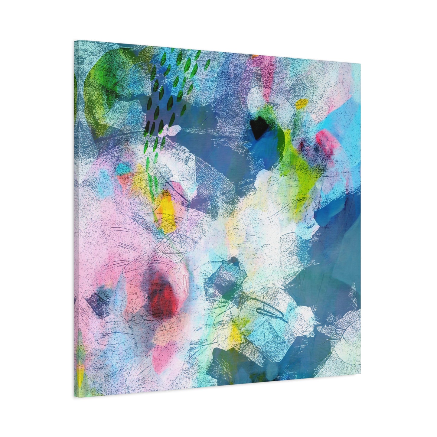 Altered Art Abstract Canvas Art Print