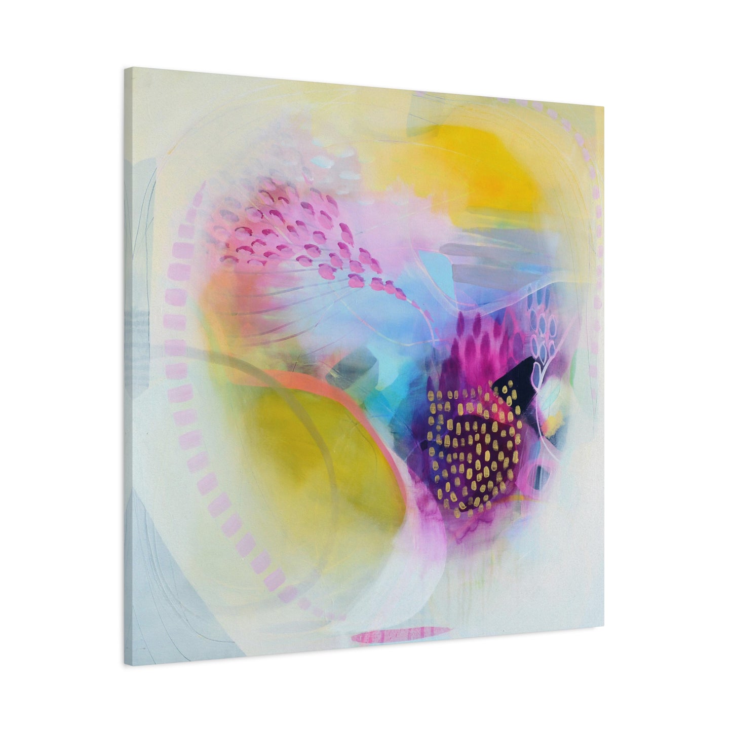 Pastel Abstract Canvas