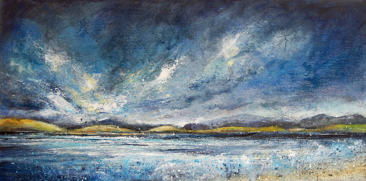 Stormy Sky, Luskentyre - Original Painting