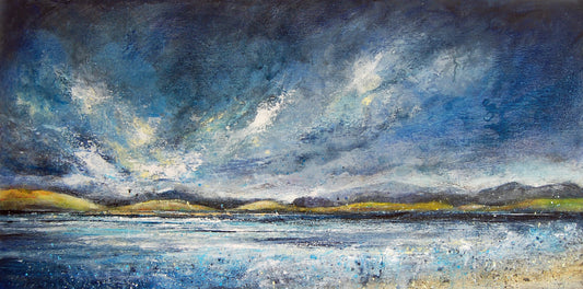 Stormy Sky, Luskentyre - Original Painting