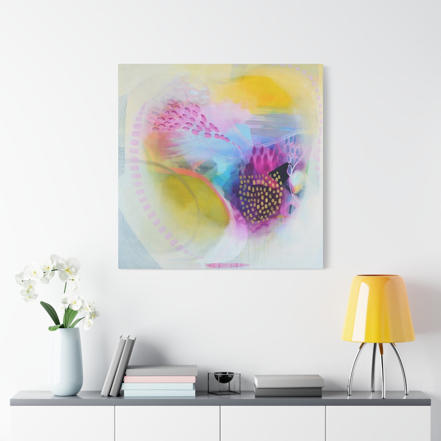 Pastel Abstract Canvas