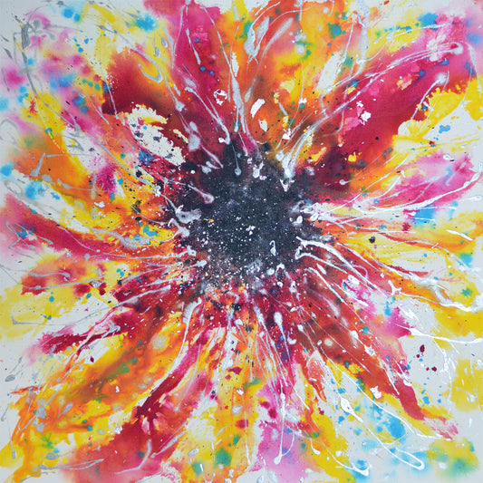 Bloom- Original Abstract Floral Painting