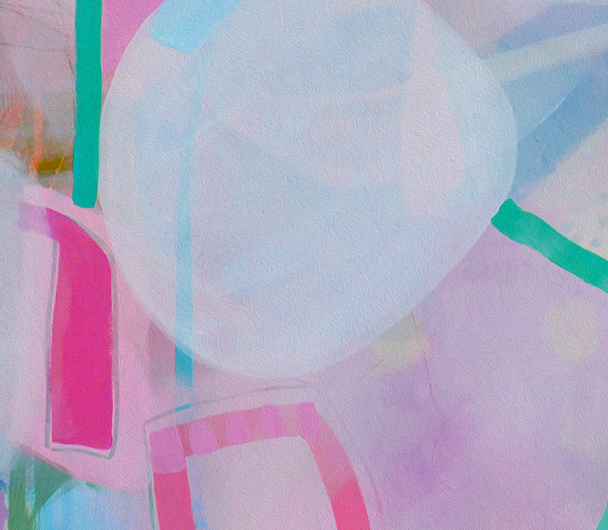 Large Abstract Art Giclee Print on Stretched Canvas or Fine Art Paper