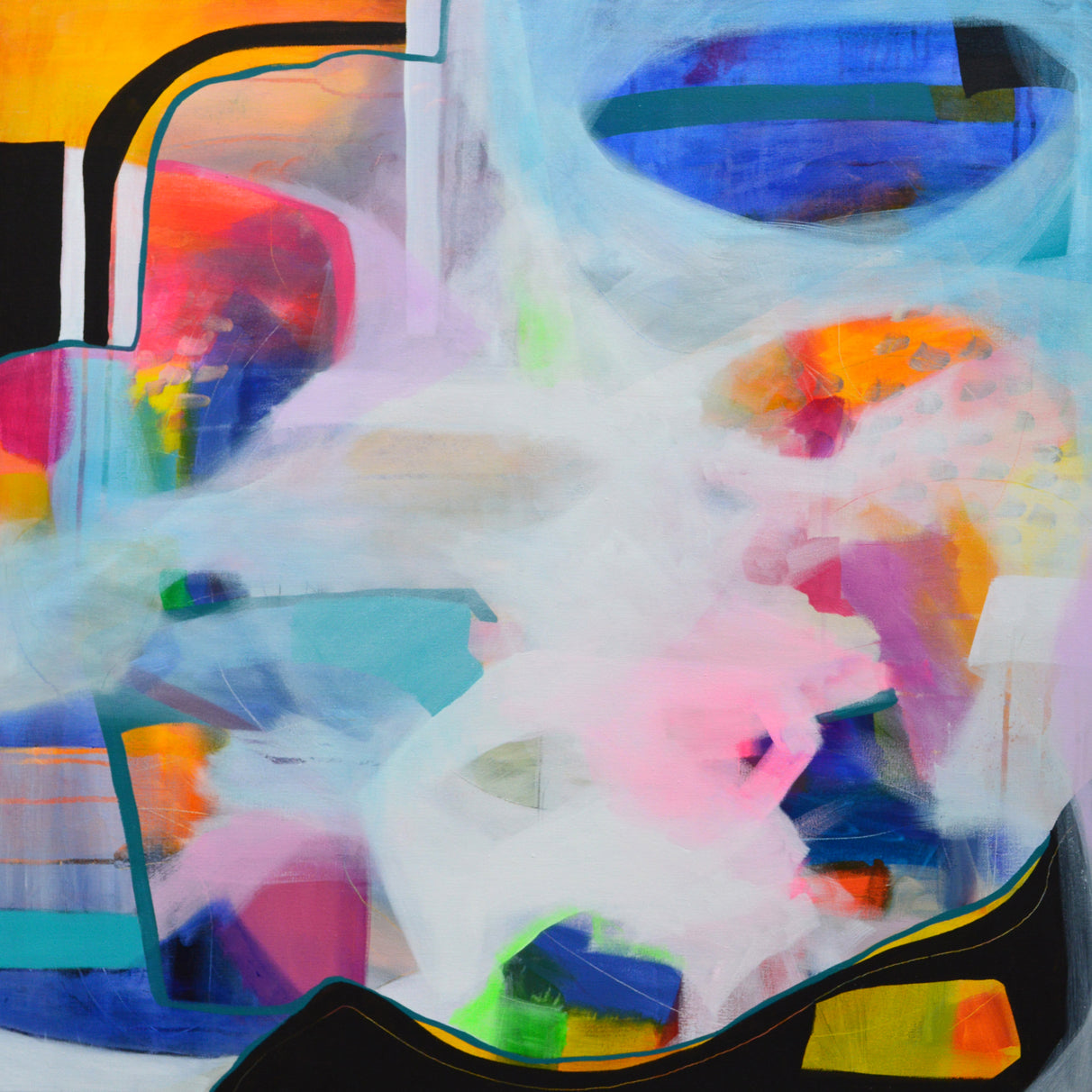 There's Always Something Magic - Original Abstract Painting