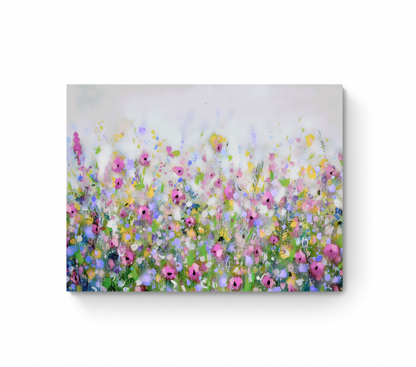 pretty floral canvas art