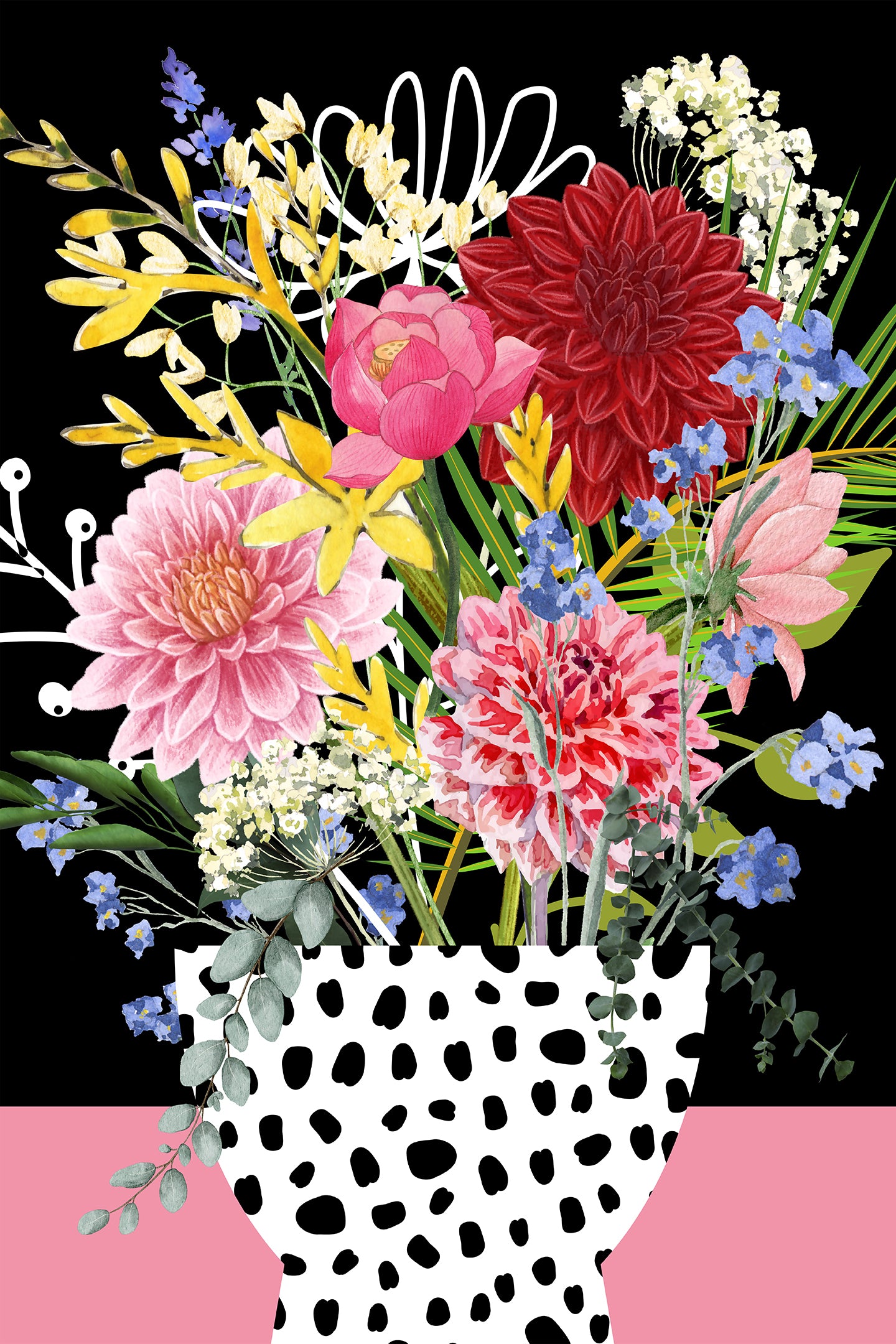 Dahlia Still Life - Digital Download