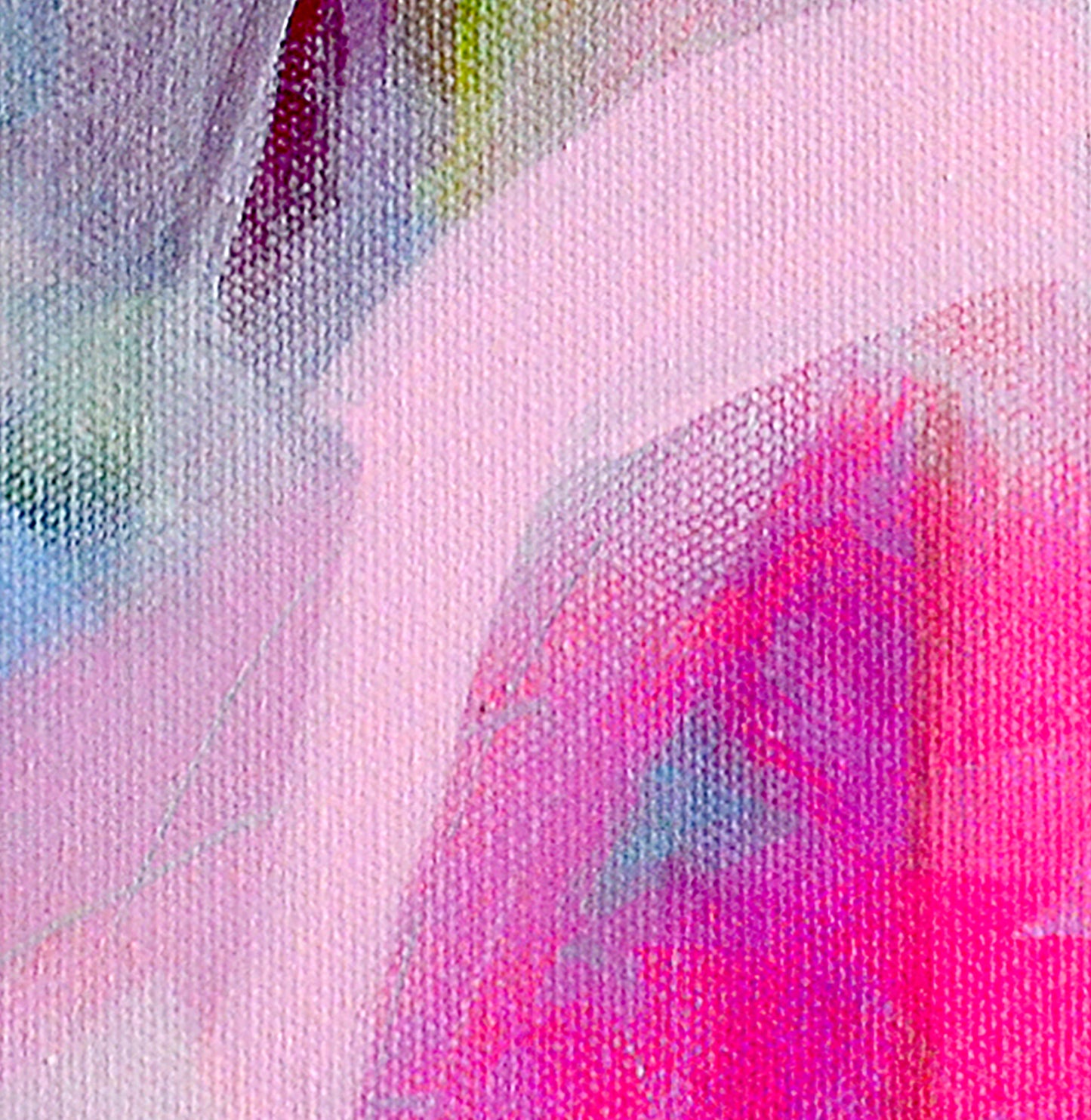 Pink Abstract Art Giclee Print on Stretched Canvas or Fine Art Paper - IL22