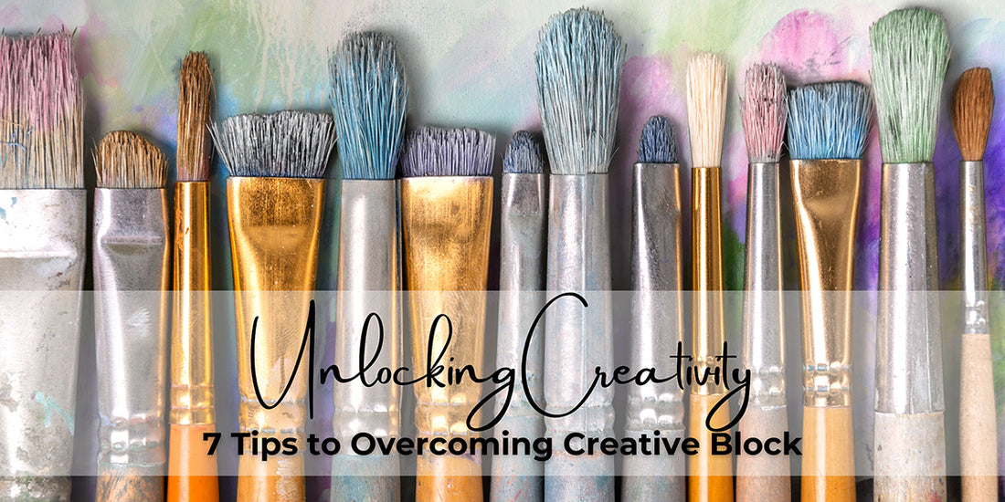 Unlocking Creativity:  7 Tips to Overcome Artistic Block as a Visual Artist