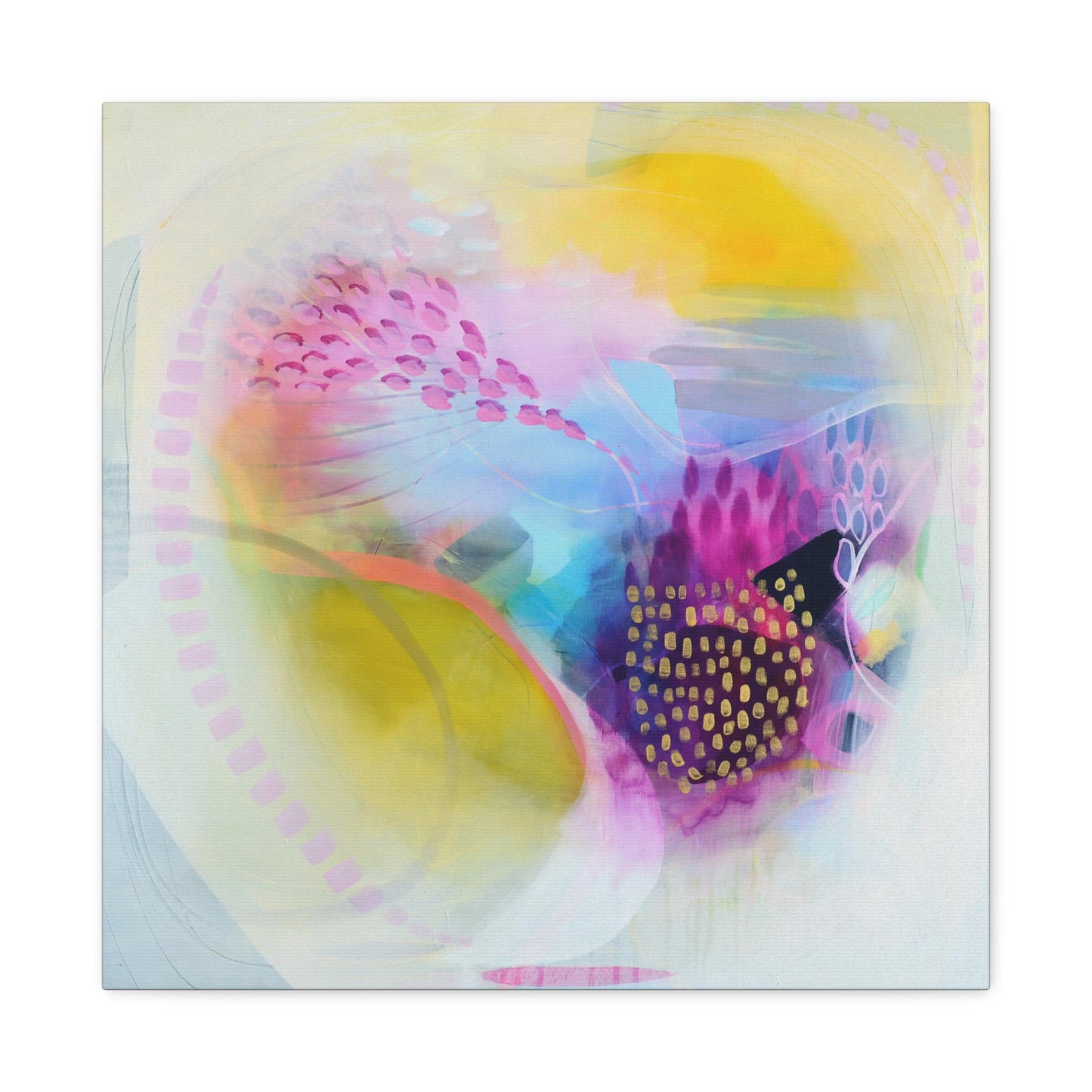 Pastel Abstract Canvas
