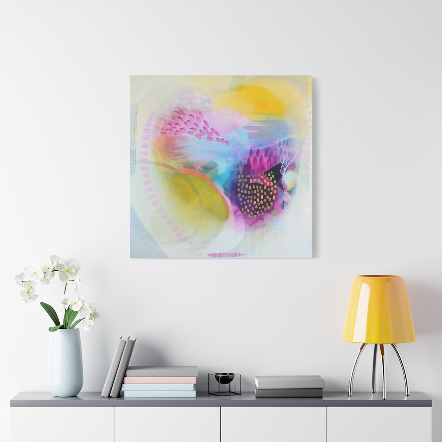 Pastel Abstract Canvas