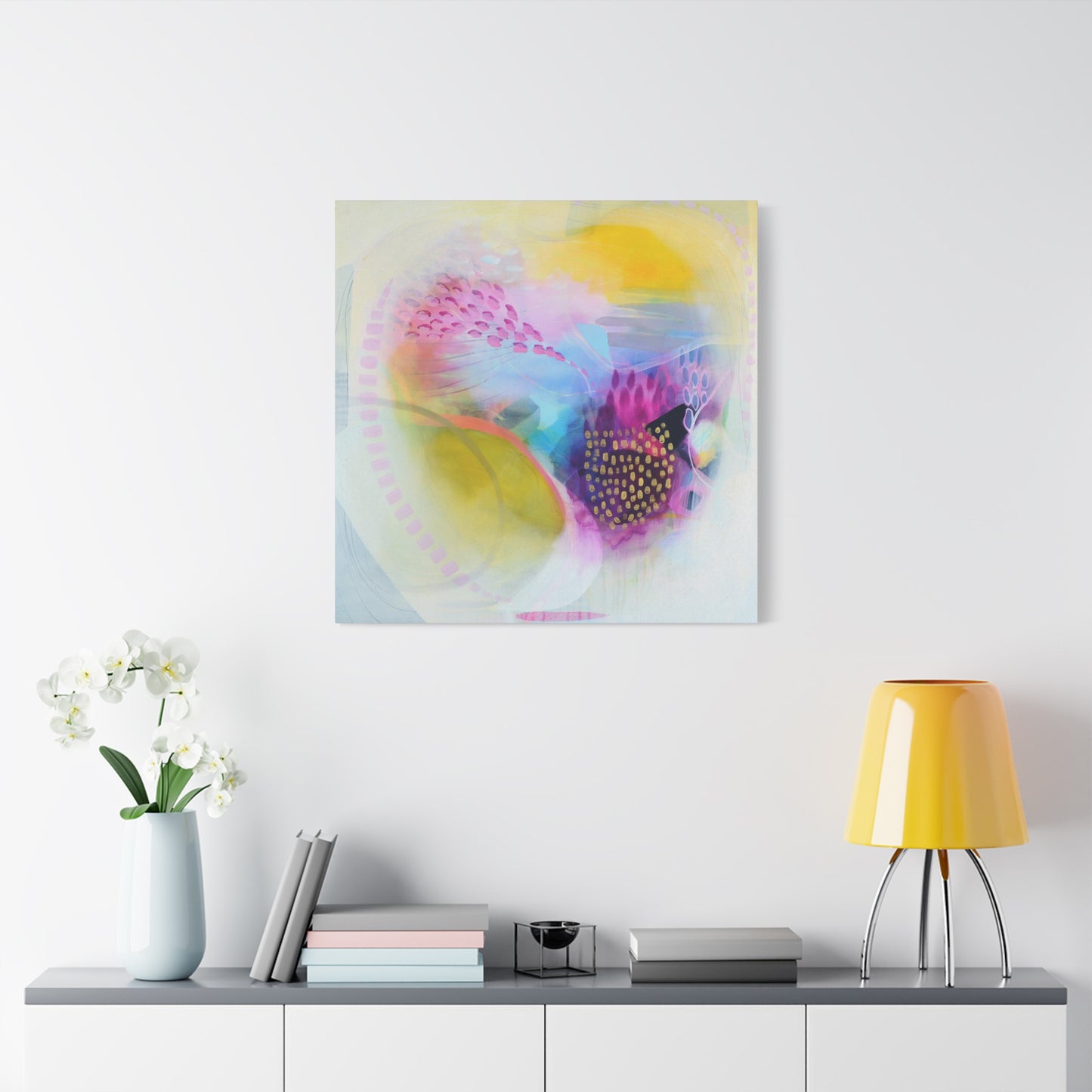 Pastel Abstract Canvas