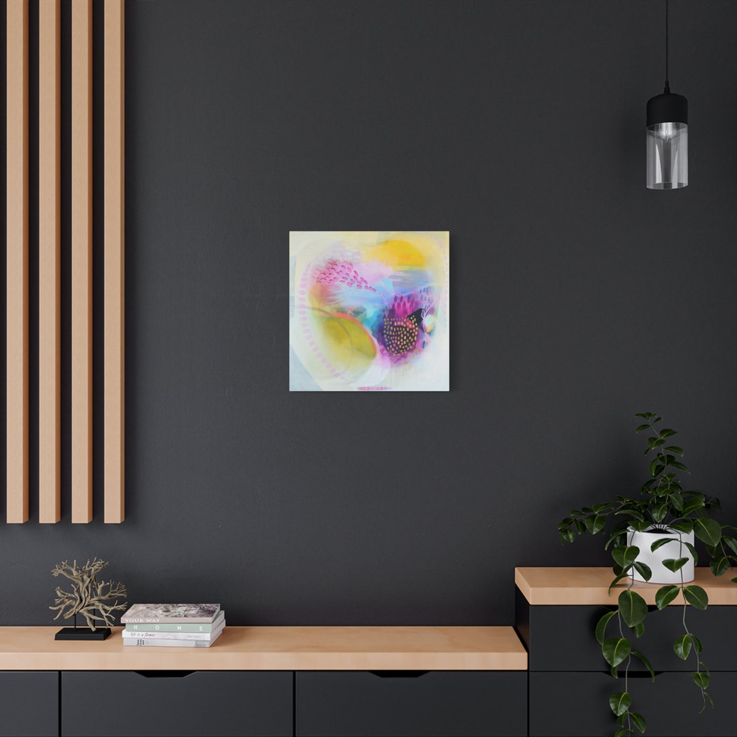 Pastel Abstract Canvas