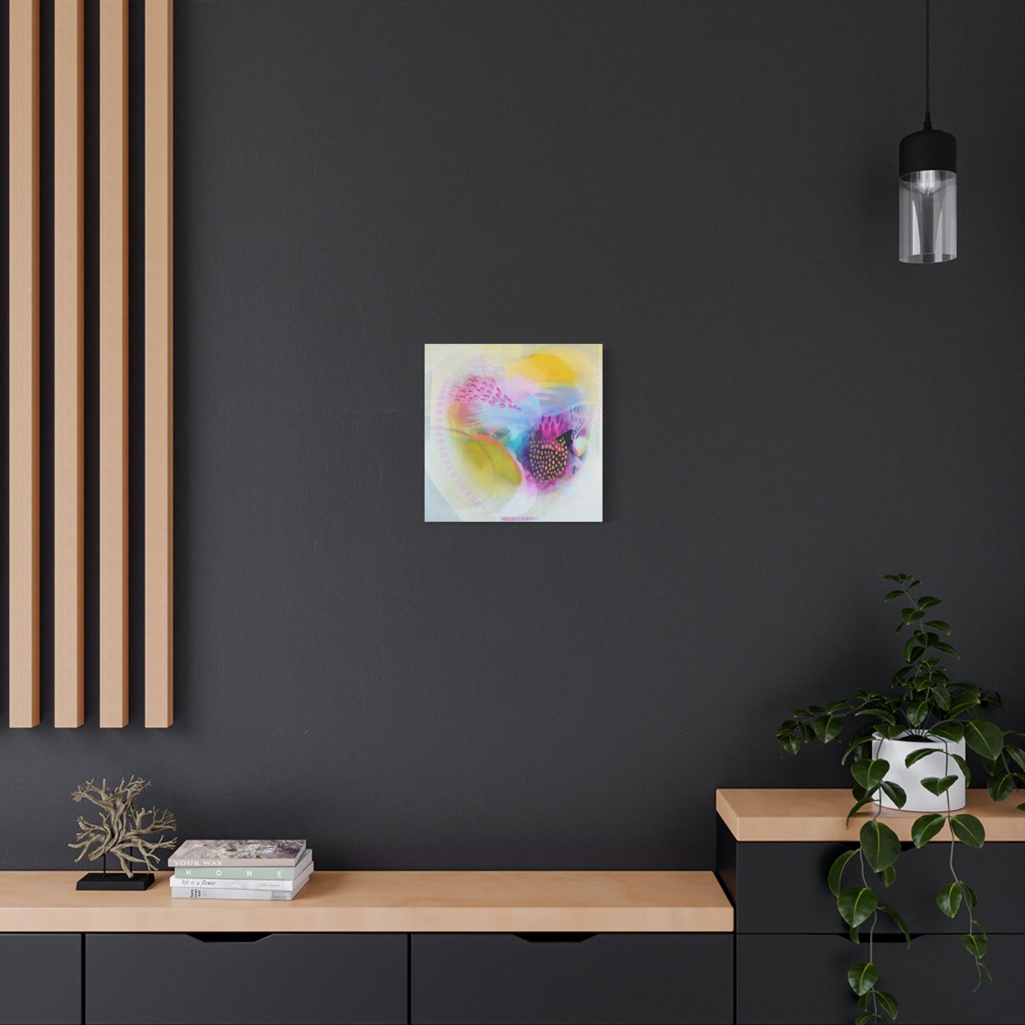 Pastel Abstract Canvas
