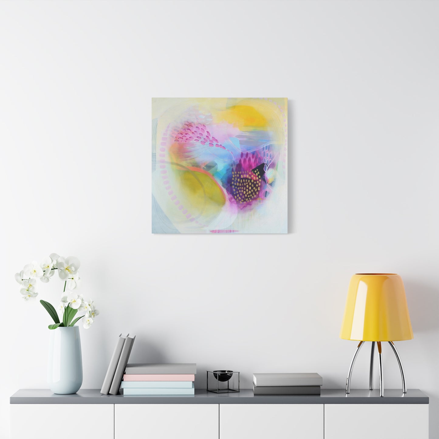 Pastel Abstract Canvas