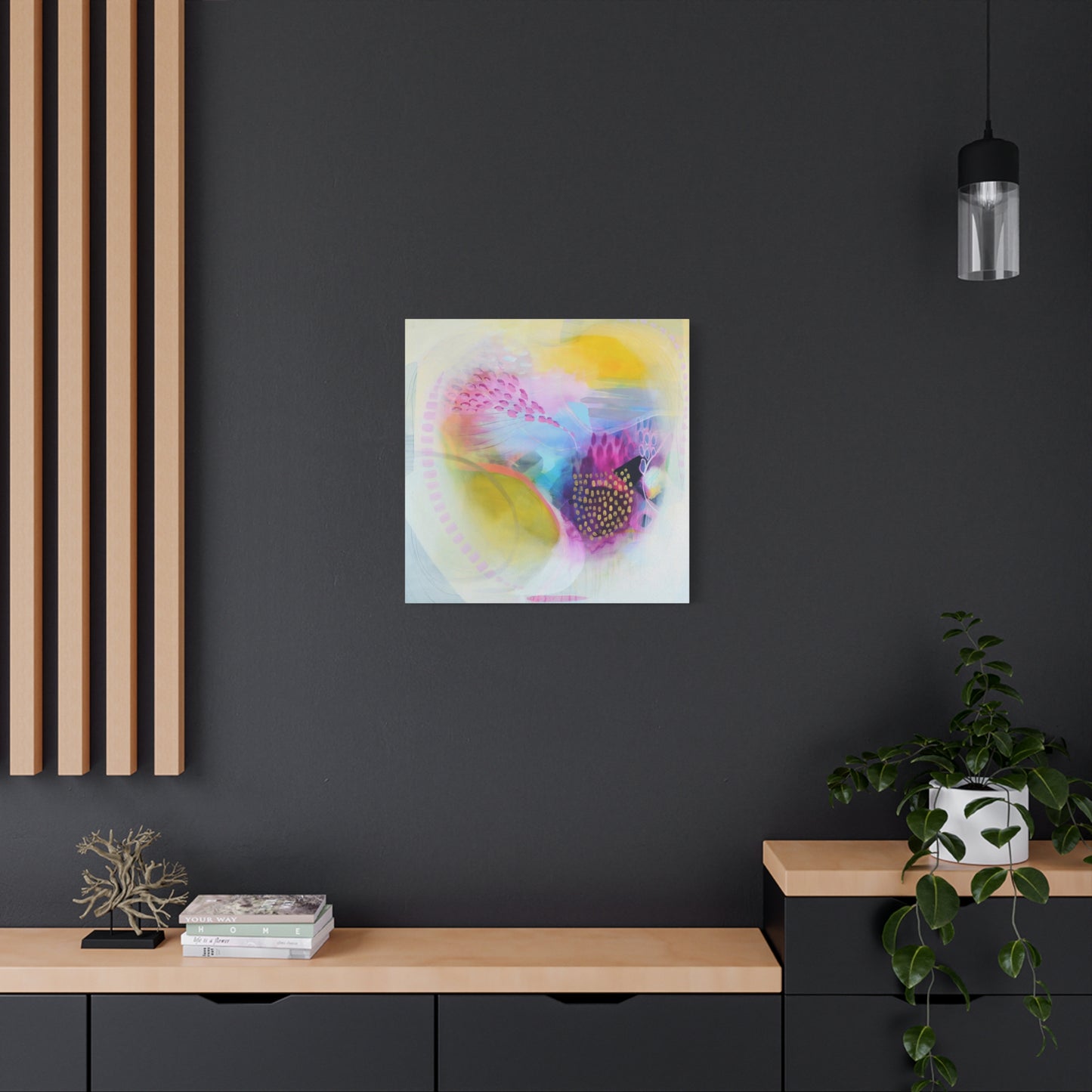 Pastel Abstract Canvas