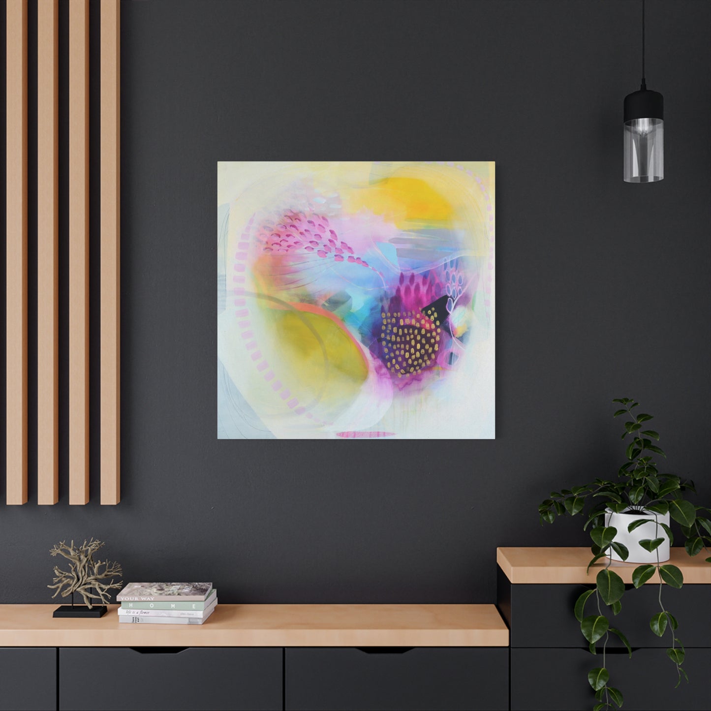 Pastel Abstract Canvas