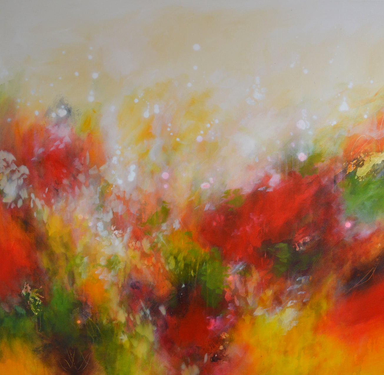 Autumnal Fire - Original Abstract Painting