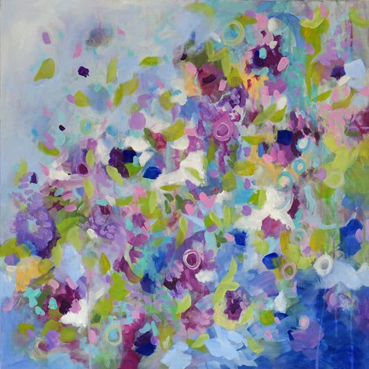 Wisteria - Original Abstract Painting