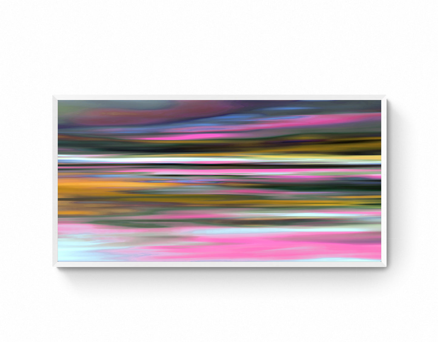 modern abstract landscape print