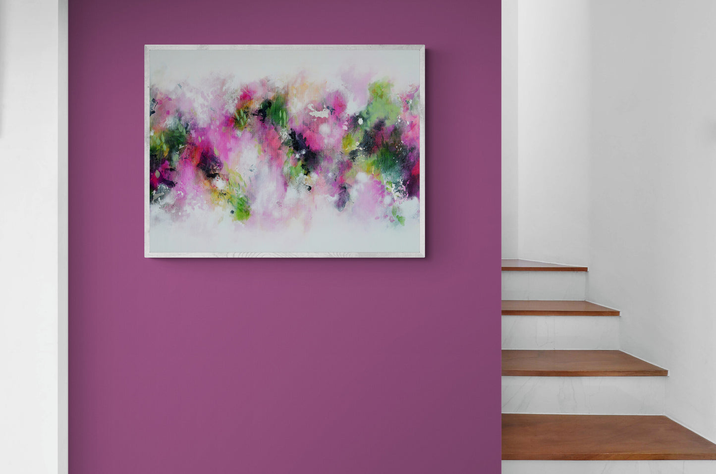 Betty - Colourful Abstract Art Giclee Print on Stretched Canvas or Fine Art Paper
