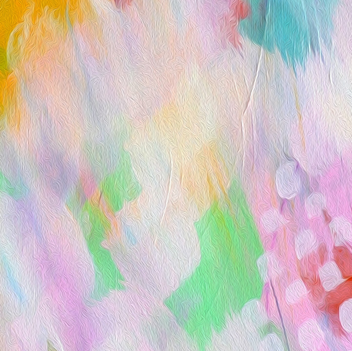 Pastel Colours Abstract Art Giclee Print on Stretched Canvas or Fine Art Paper - IL23